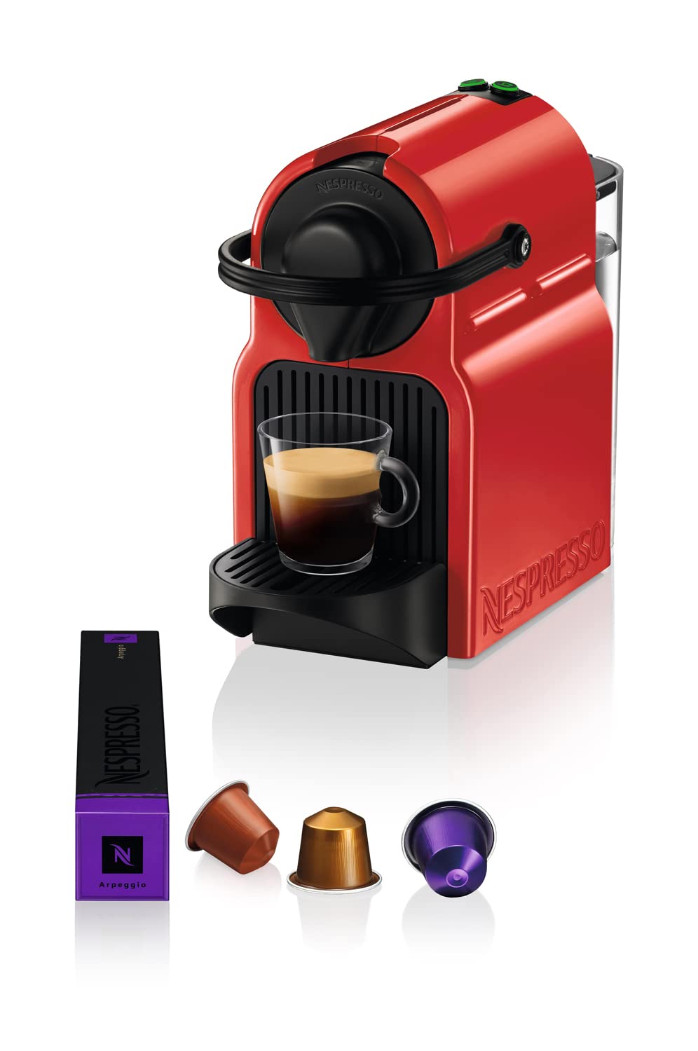 Machine à Café Compacte Rouge Rubis - Réservoir 0,7L - XN100510