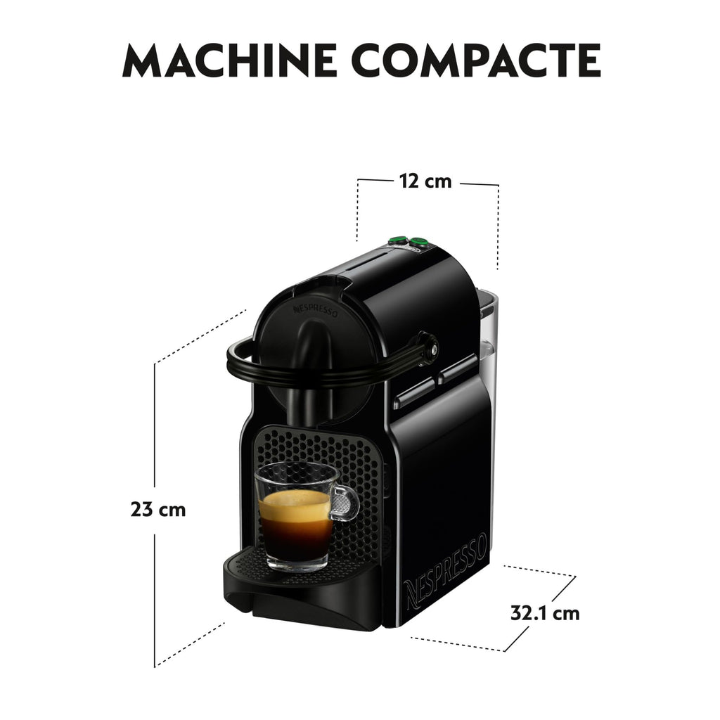 Machine à Café Noire 19 Bars + Kit de Bienvenue - EN80.B