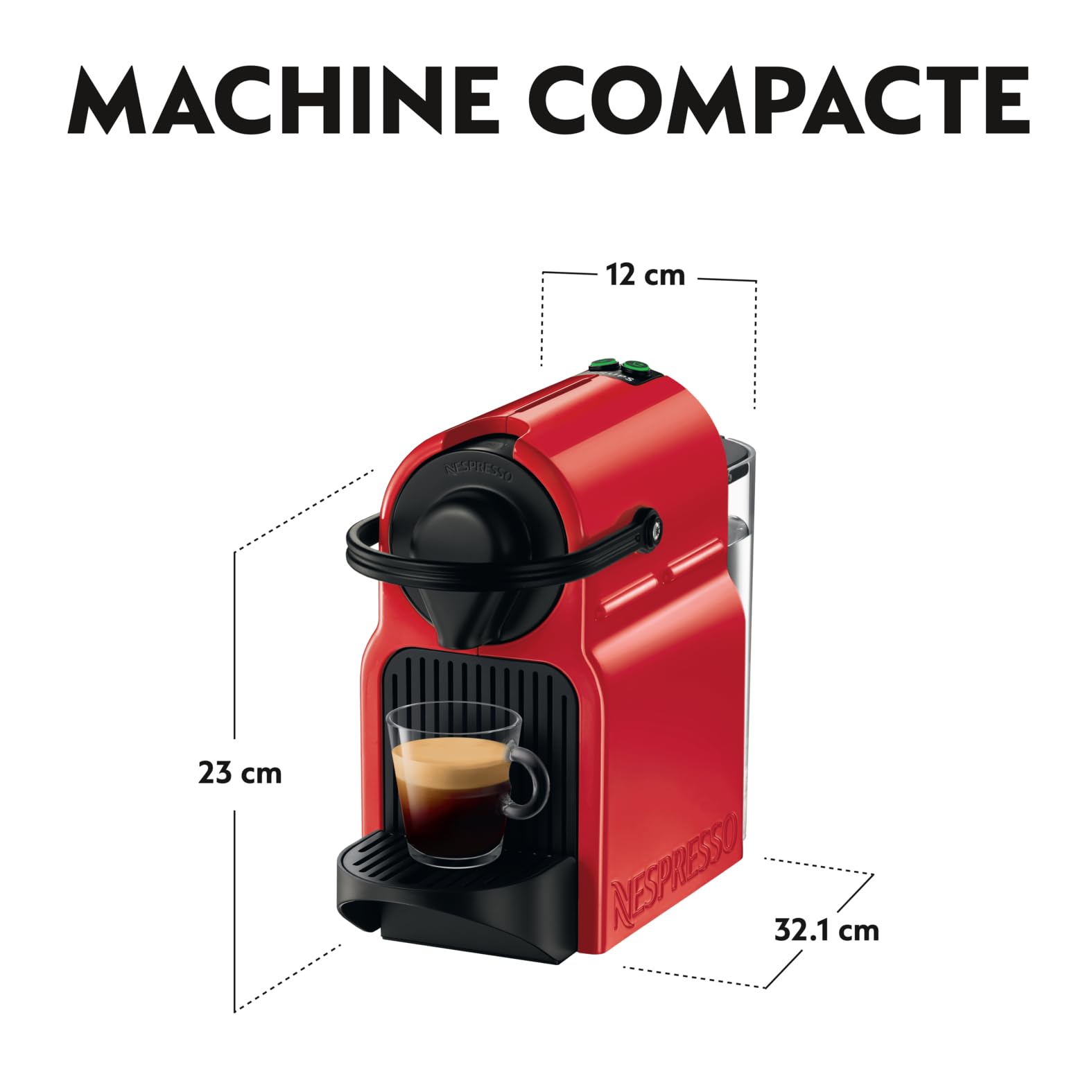 Machine à Café Expresso Rouge Taille Unique - YY1531FD
