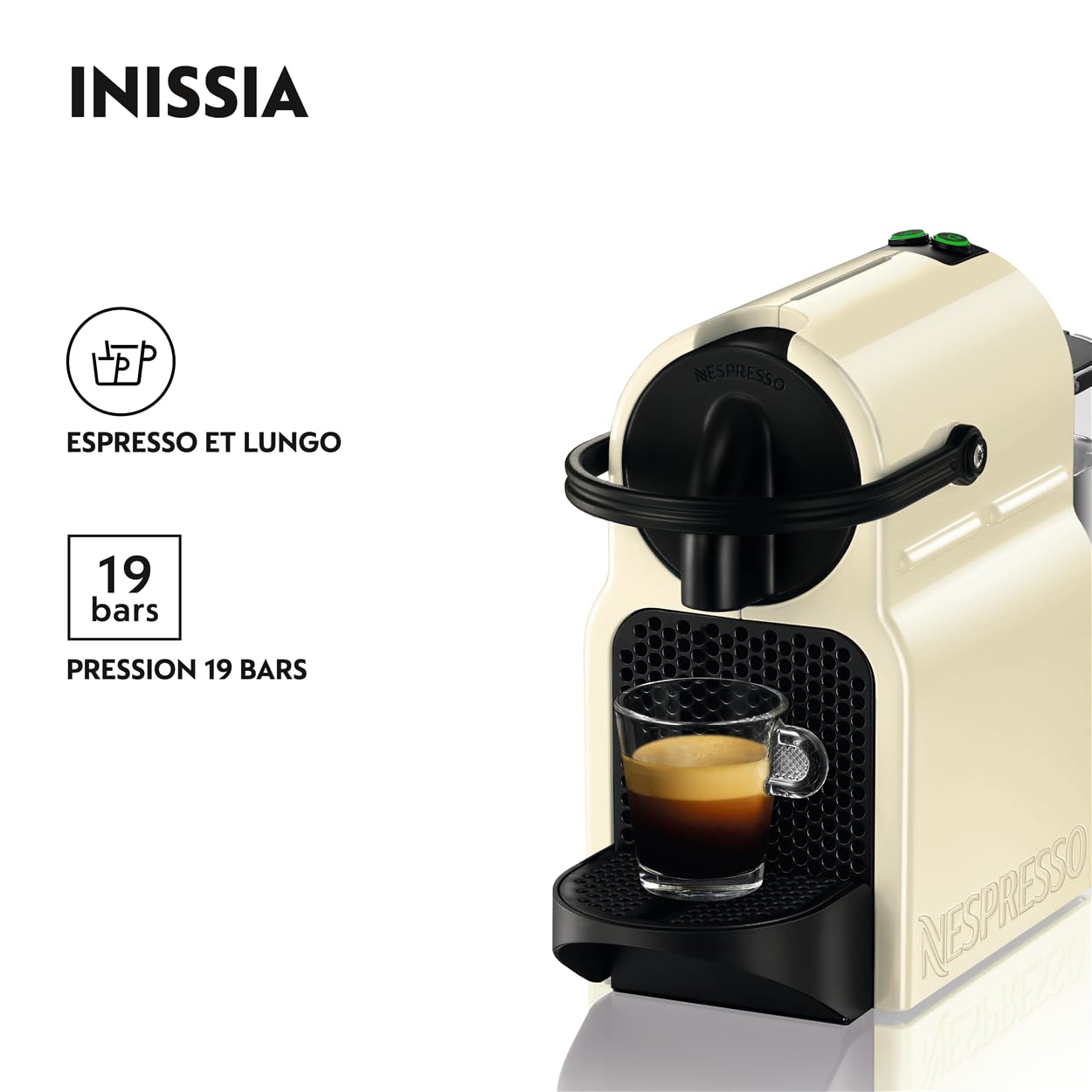 Machine à Café Crème Vanille 19 Bars + Kit de Bienvenue - EN80.CW