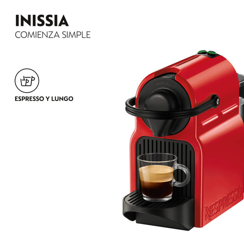 Machine à Café Compacte Rouge Rubis - Réservoir 0,7L - XN100510